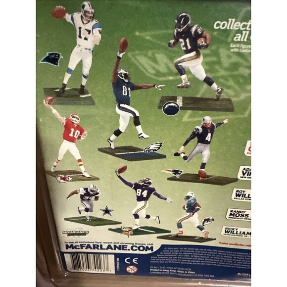 McFarlane NFL Series 10 Ricky Williams 2 Miami Dolphins Figure Orange Jersey NEW - Picture 6 of 6